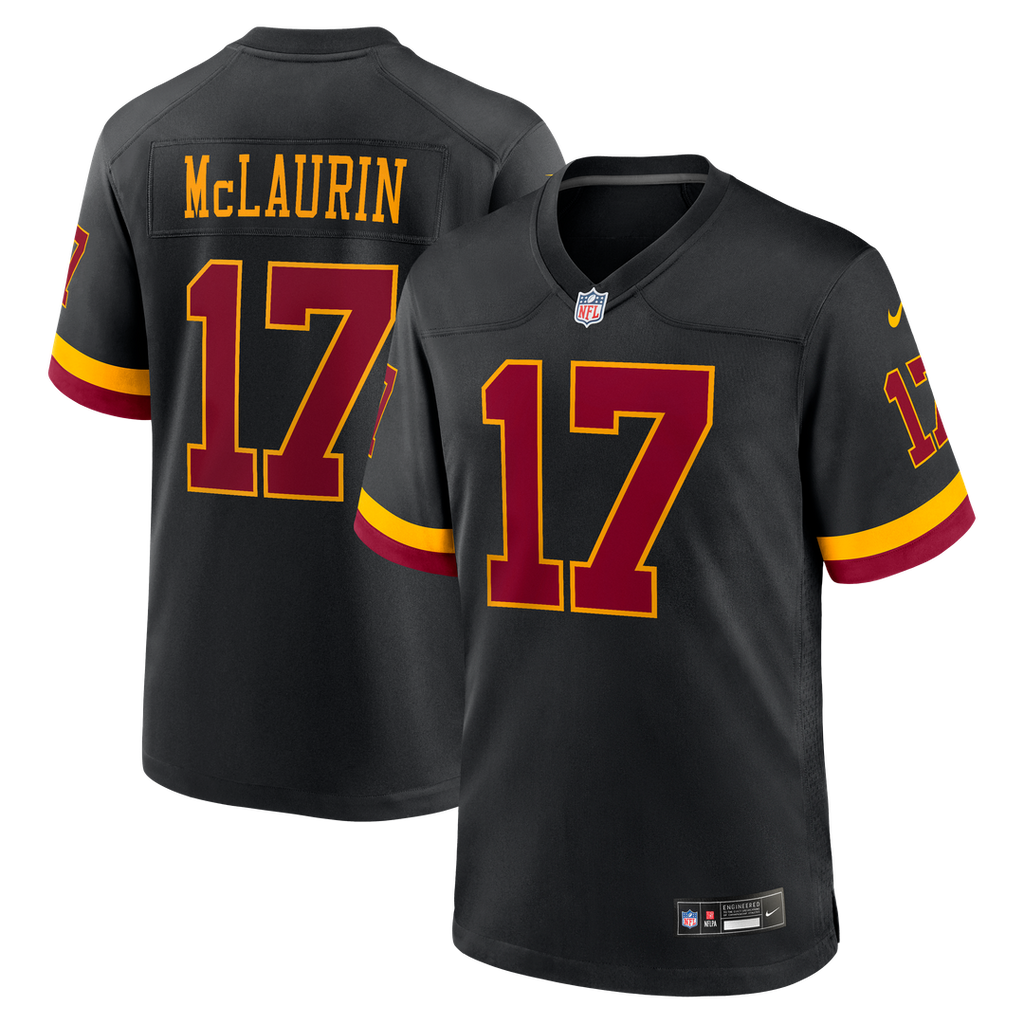 Hail Raiser Terry McLaurin Washington Commanders Alternate Game Jersey - Black