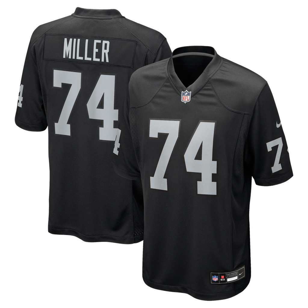 Kolton Miller Las Vegas Raiders Nike Game Jersey - Black