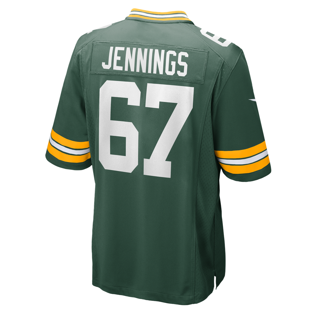 Donovan Jennings Green Bay Packers Team Game Jersey - Green