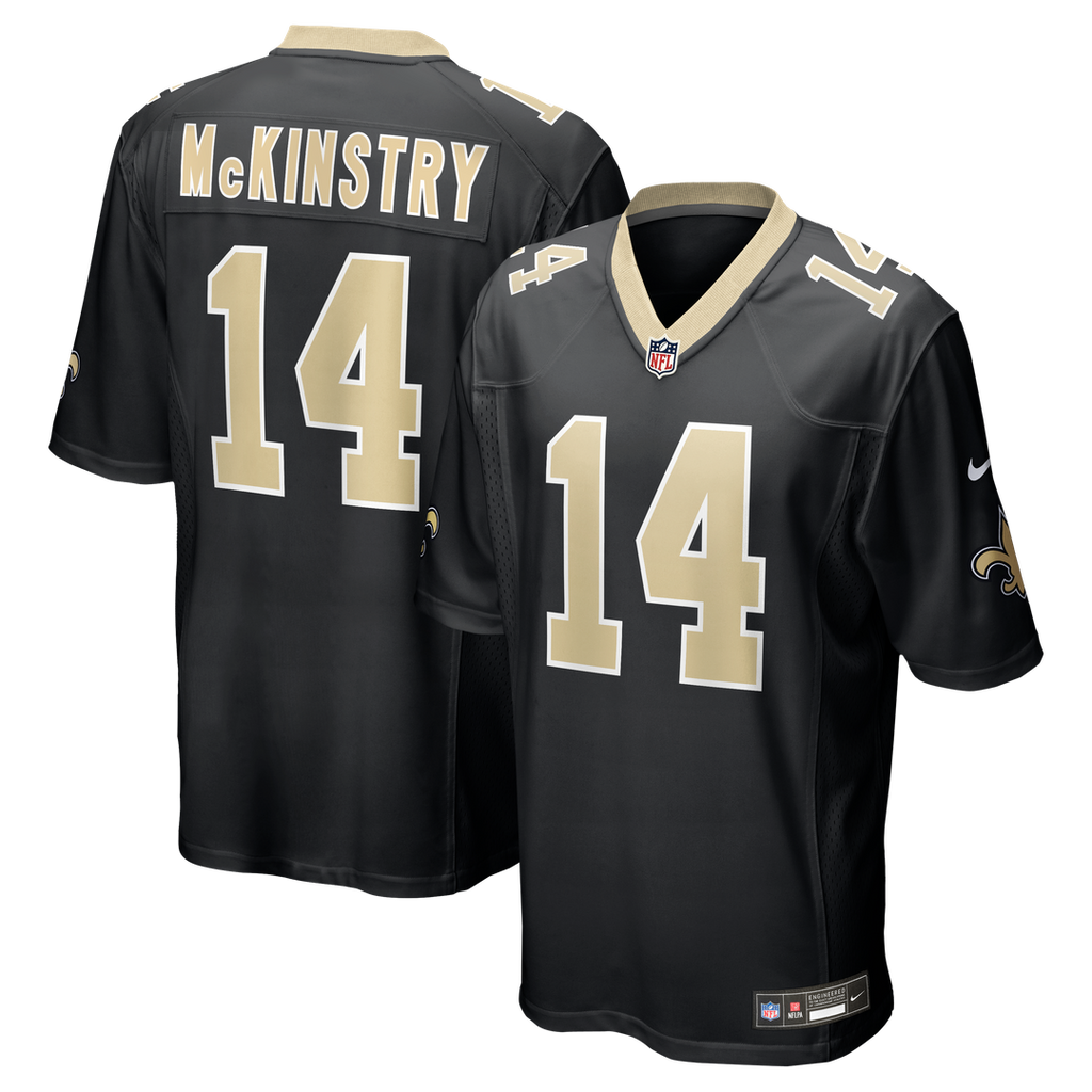 Ga'Quincy McKinstry New Orleans Saints Player Game Jersey - Black