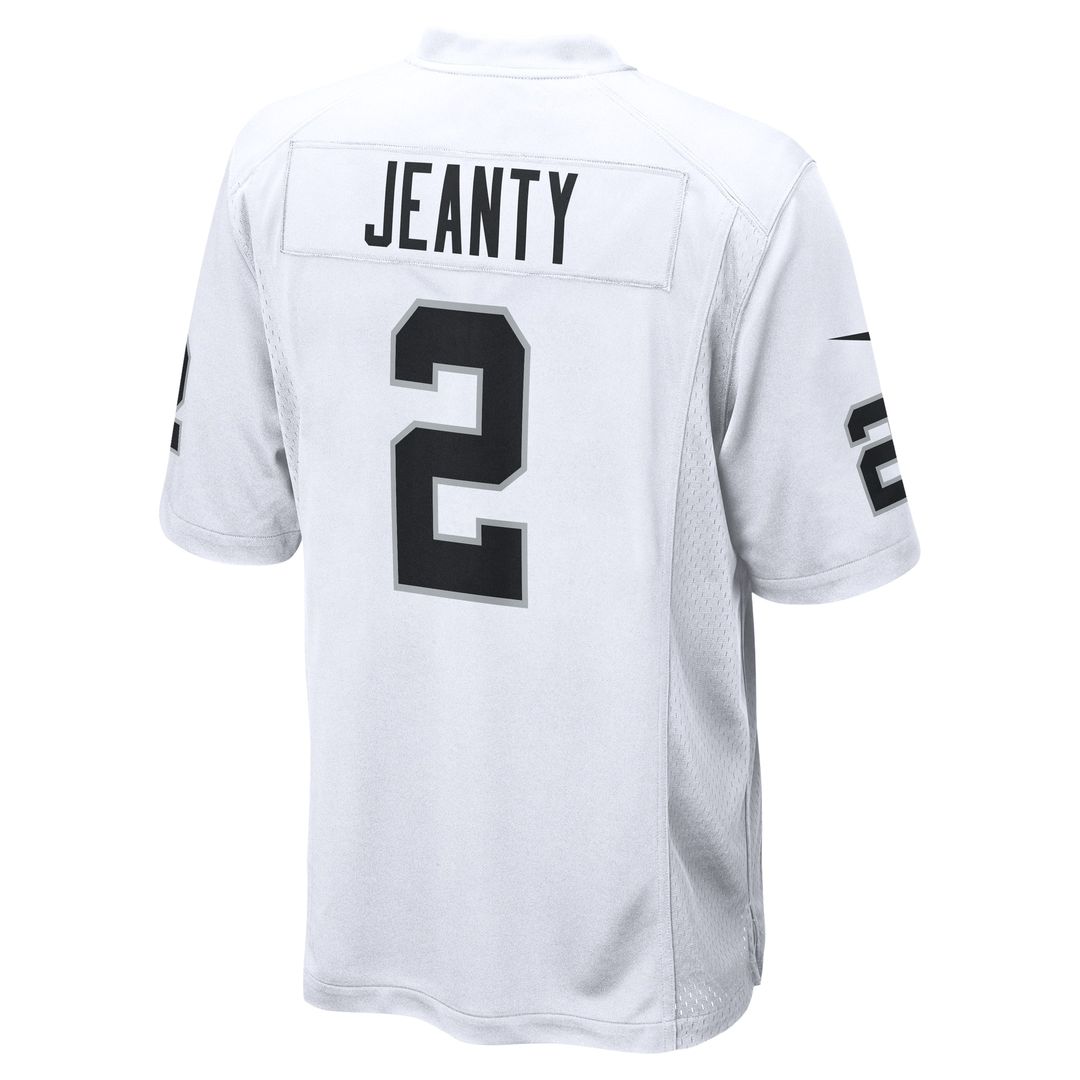 Ashton Jeanty Las Vegas Raiders Game Jersey - White
