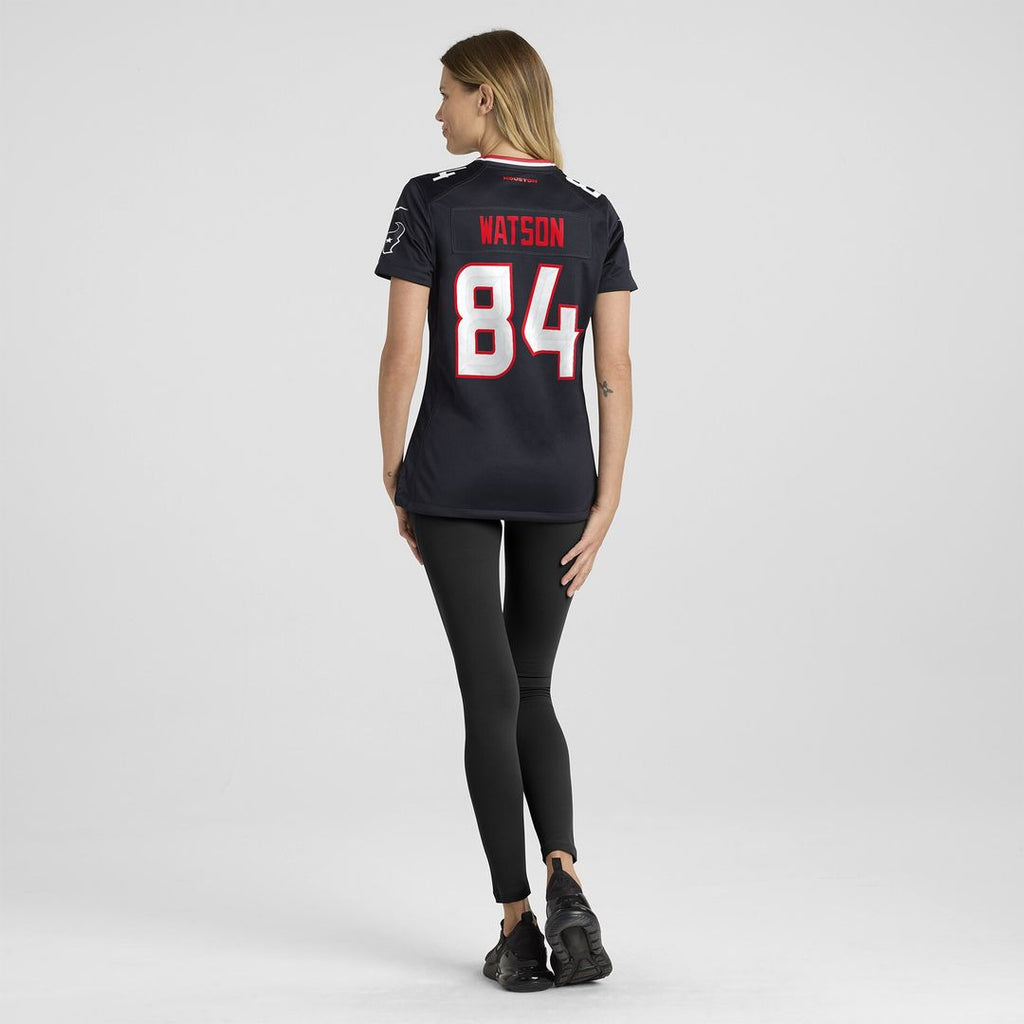 Justin Watson Houston Texans Women's Team Game Jersey - Navy