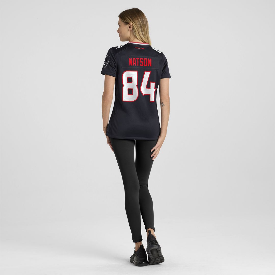 Justin Watson Houston Texans Women's Team Game Jersey - Navy