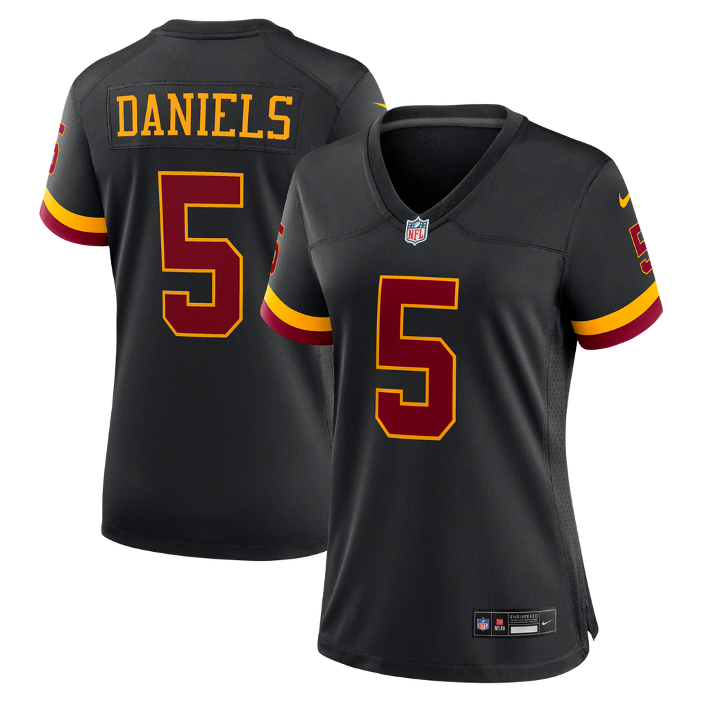 Jayden Daniels Washington Commanders Women's Game Super Bowl Era Jersey - White