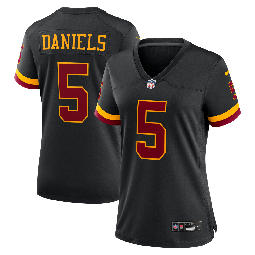 Jayden Daniels Washington Commanders Women's Game Super Bowl Era Jersey - White