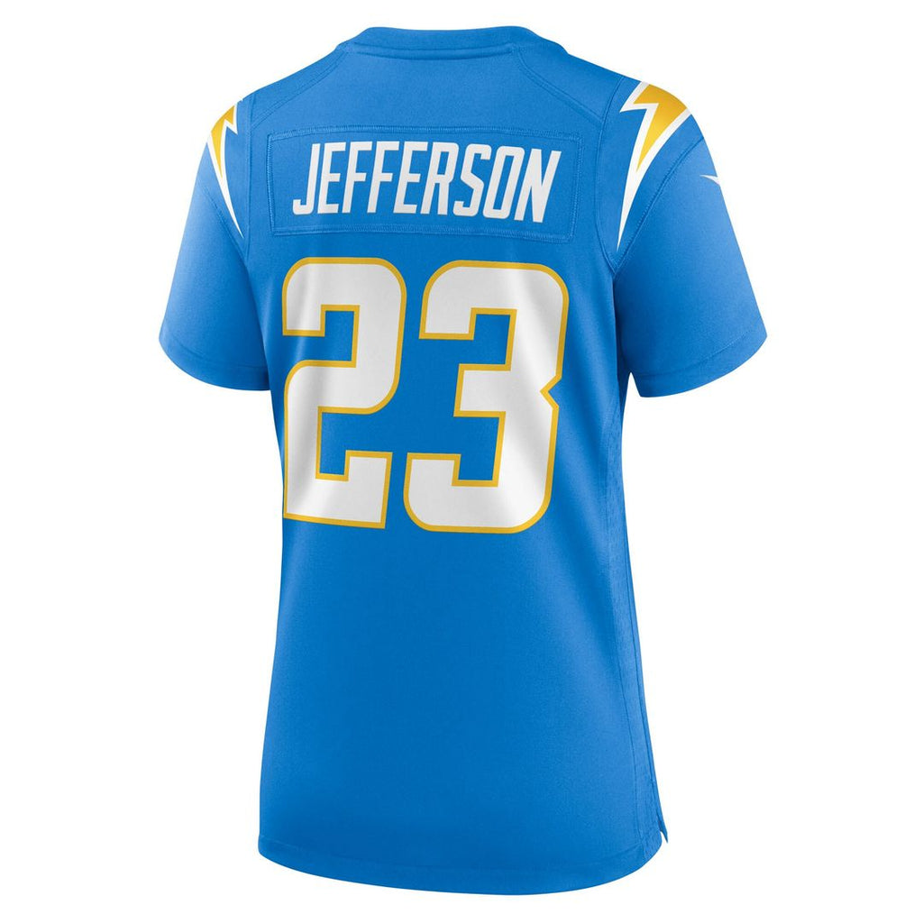 Tony Jefferson Los Angeles Chargers Women's Team Game Jersey - Powder Blue