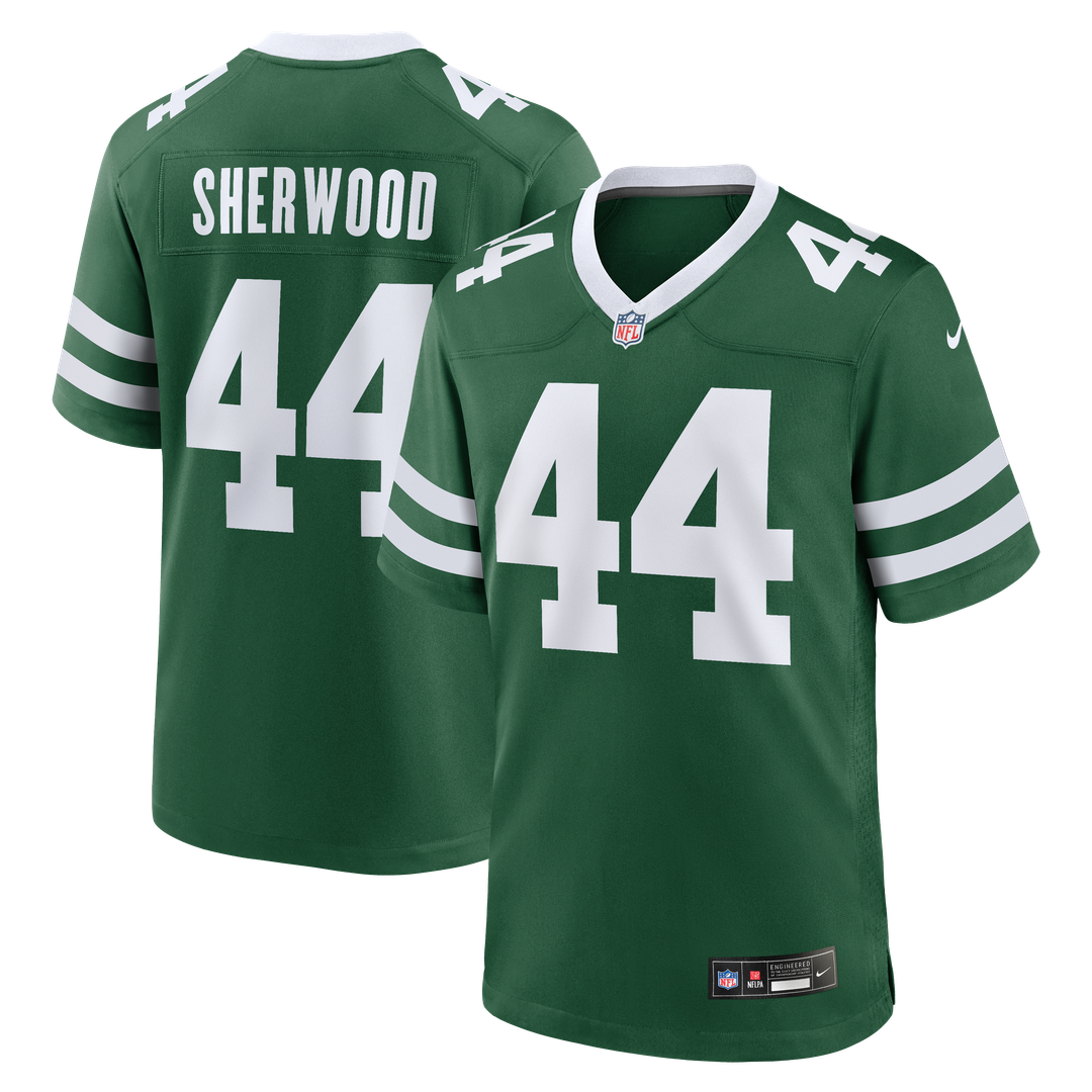 Jamien Sherwood New York Jets Team Game Jersey - Legacy Green