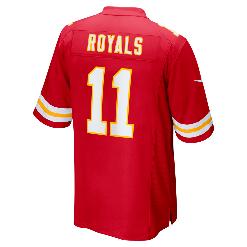 Jalen Royals Kansas City Chiefs Team Game Jersey - Red