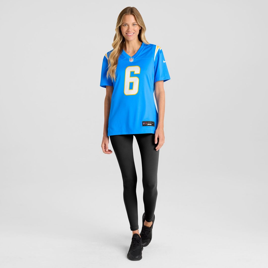 Eric Kendricks Los Angeles Chargers Women's Game Player Jersey - Powder Blue