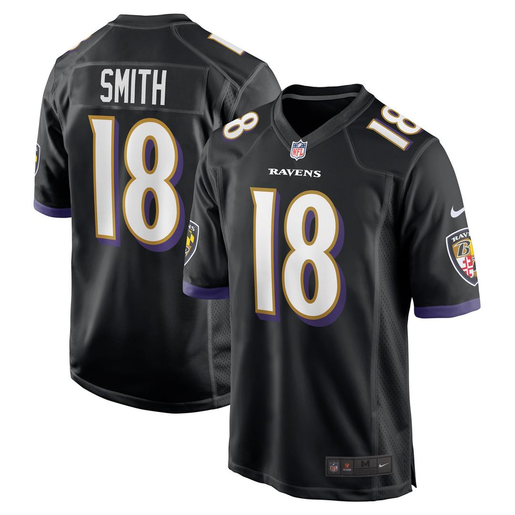 Roquan Smith Baltimore Ravens Alternate Game Jersey - Black