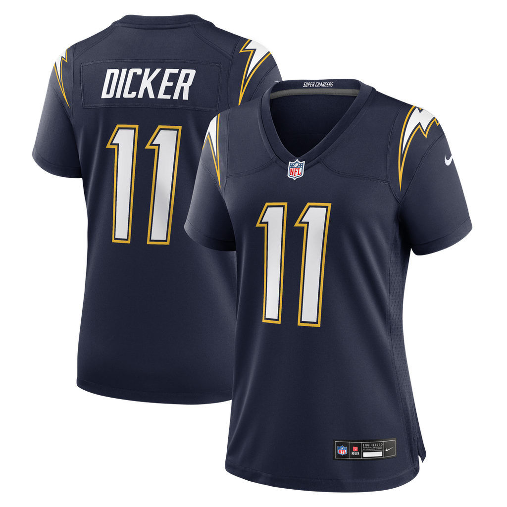 Cameron Dicker Los Angeles Chargers Women's Alternate Game Jersey - Navy