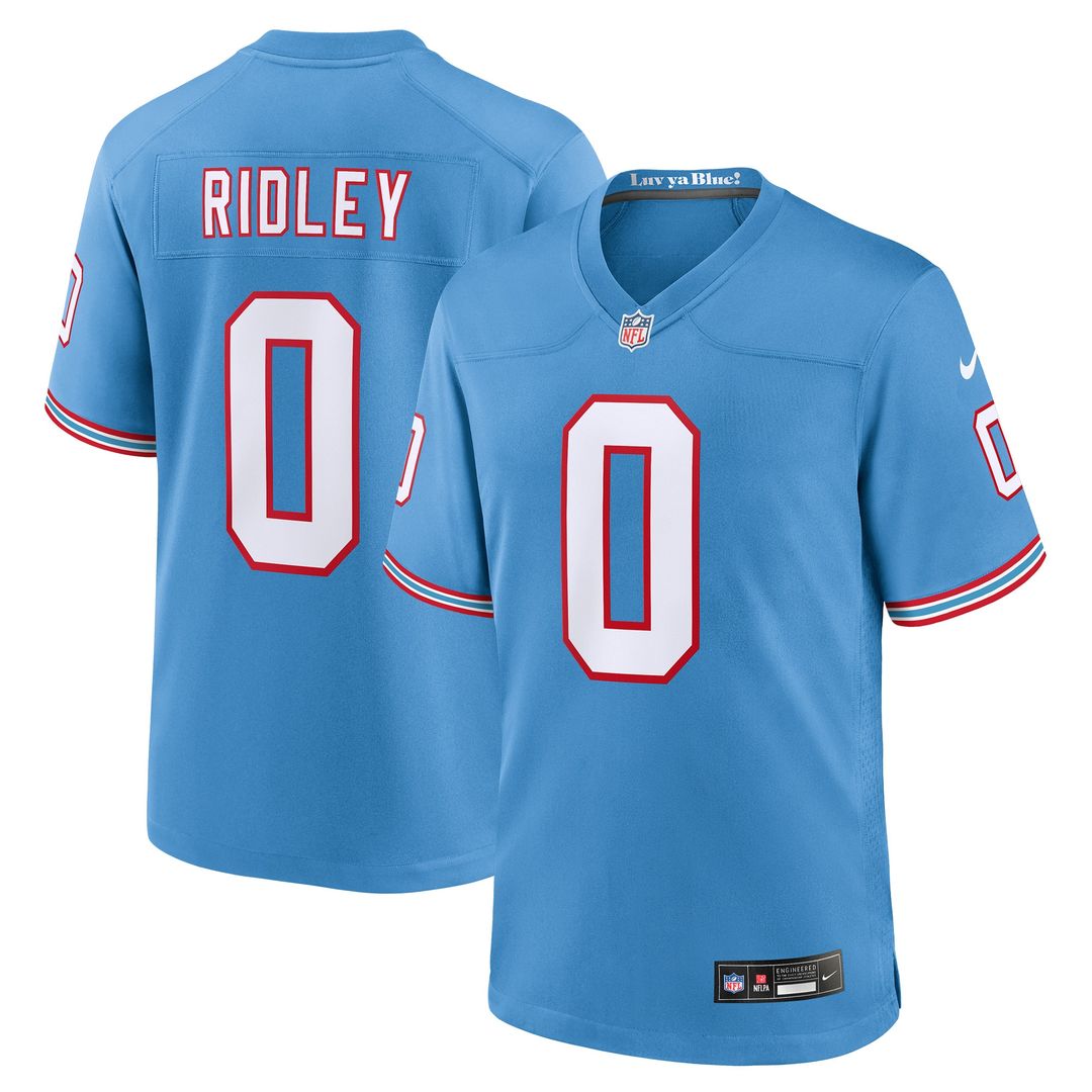 Calvin Ridley Tennessee Titans Youth Game Jersey - Navy