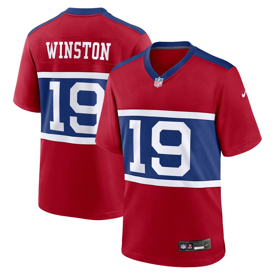 Jameis Winston New York Giants Game Jersey - White