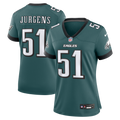 Cam Jurgens Philadelphia Eagles Women's Team Game Jersey - Midnight Green