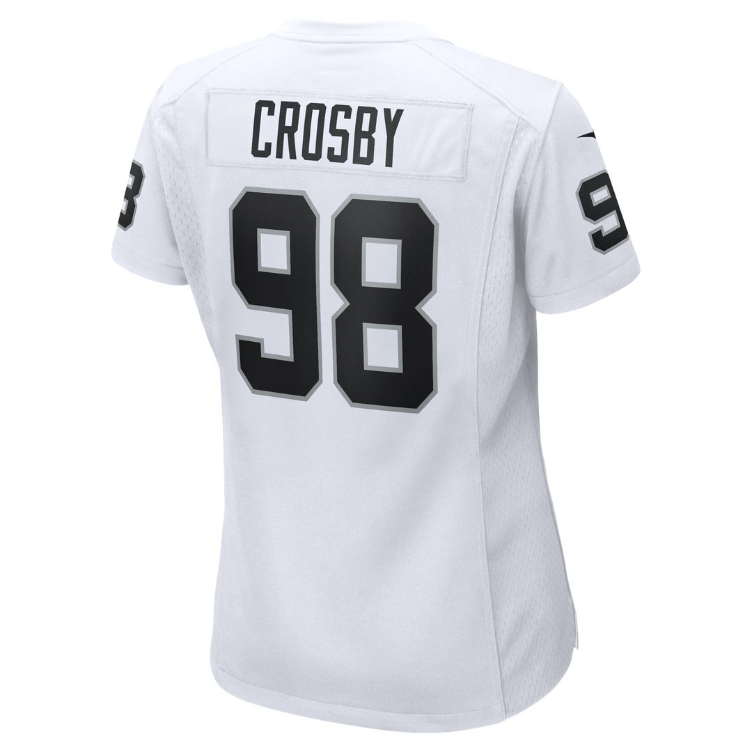 Maxx Crosby Las Vegas Raiders Women's Game Jersey - White