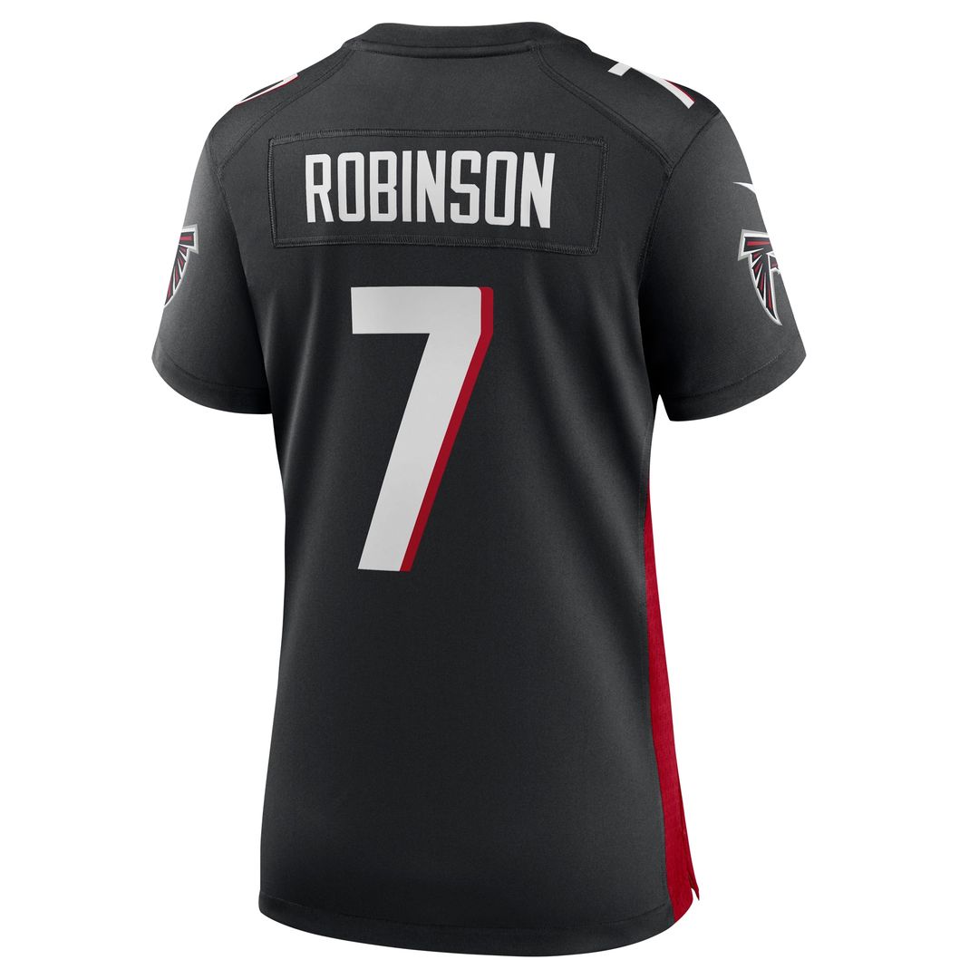Bijan Robinson Atlanta Falcons Women's Player Jersey - Black