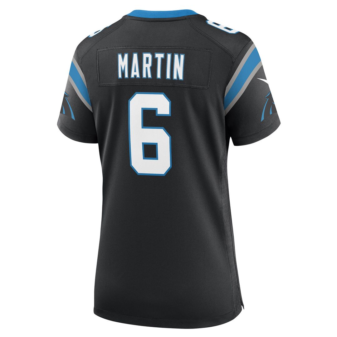 Sam Martin Carolina Panthers Women's Team Game Jersey - Black