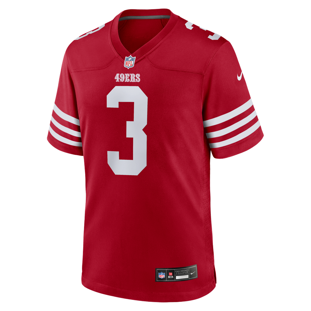 Christian Kirk San Francisco 49ers Team Game Jersey - Scarlet