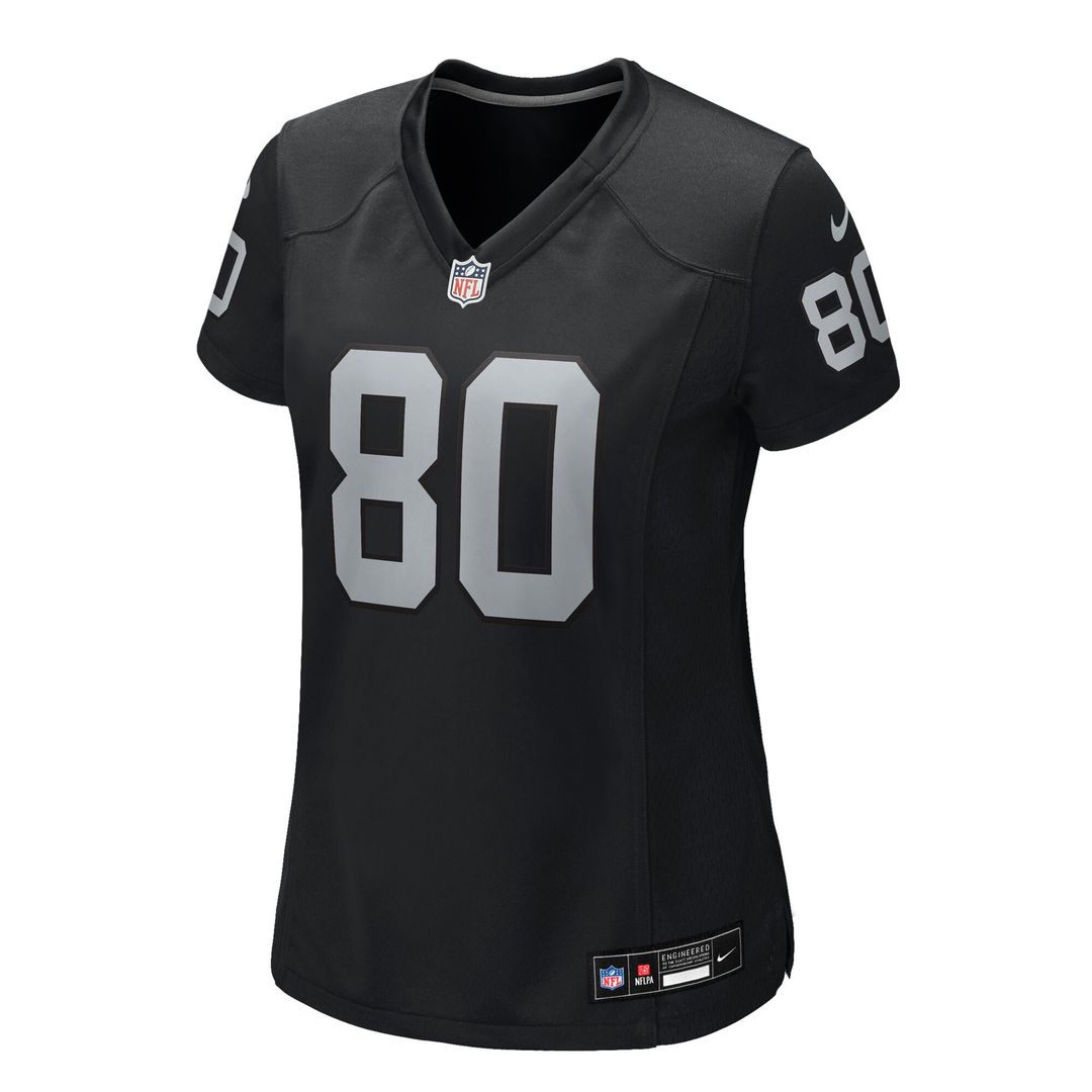 Ian Thomas Las Vegas Raiders Women's Team Game Jersey - Black