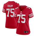 Connor Colby San Francisco 49ers Women's Team Game Jersey - Scarlet