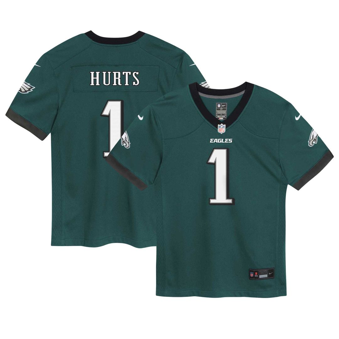 Jalen Hurts Philadelphia Eagles Toddler Game Jersey - Kelly Green