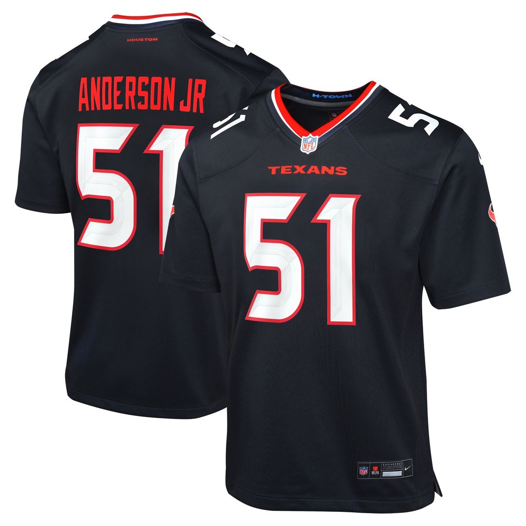 Will Anderson Jr. Houston Texans Youth Game Jersey - White