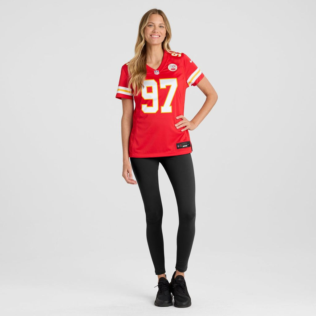Ashton Gillotte Kansas City Chiefs Women's Team Game Jersey - Red