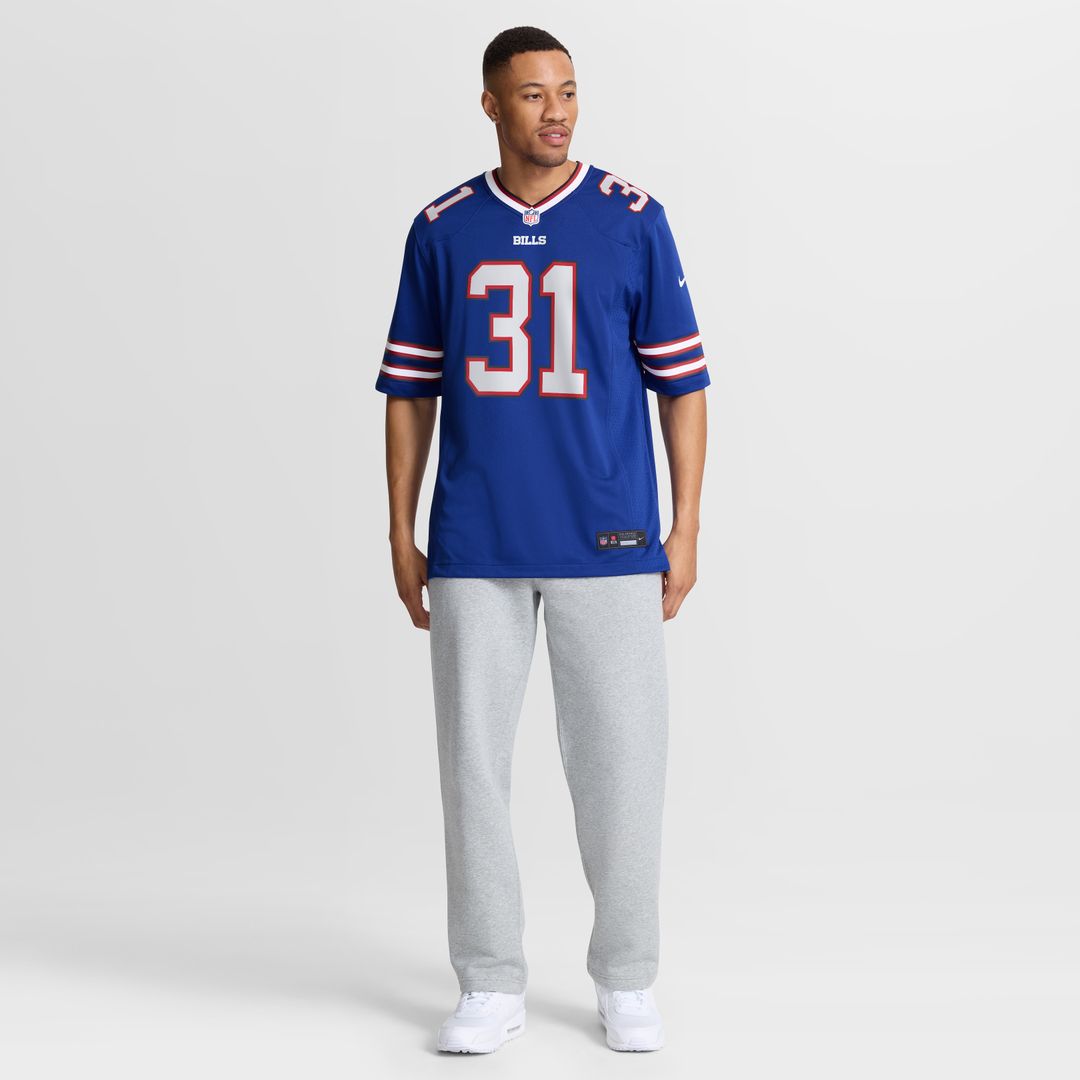 Maxwell Hairston Buffalo Bills Game Player Jersey - Royal