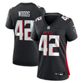 Josh Woods Atlanta Falcons Women's Team Game Jersey - Black