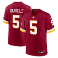 Jayden Daniels Washington Commanders Game Jersey - Burgundy
