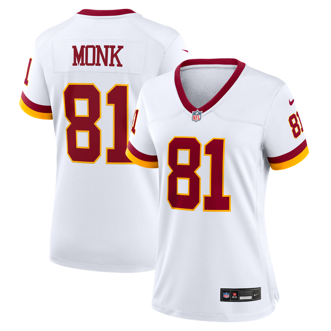 Art Monk Washington Commanders Women's Alternate 2 Super Bowl Era Game Jersey - White