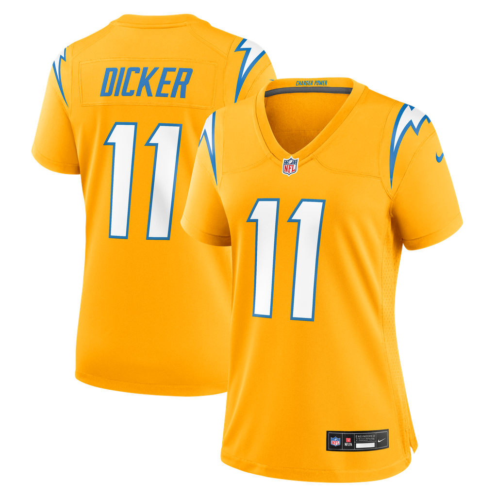 Cameron Dicker Los Angeles Chargers Women's Alternate Game Jersey - Navy
