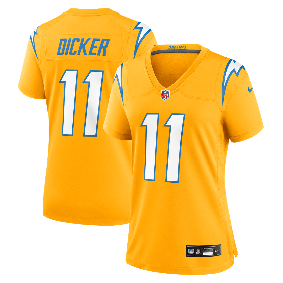 Cameron Dicker Los Angeles Chargers Women's Alternate Game Jersey - Navy