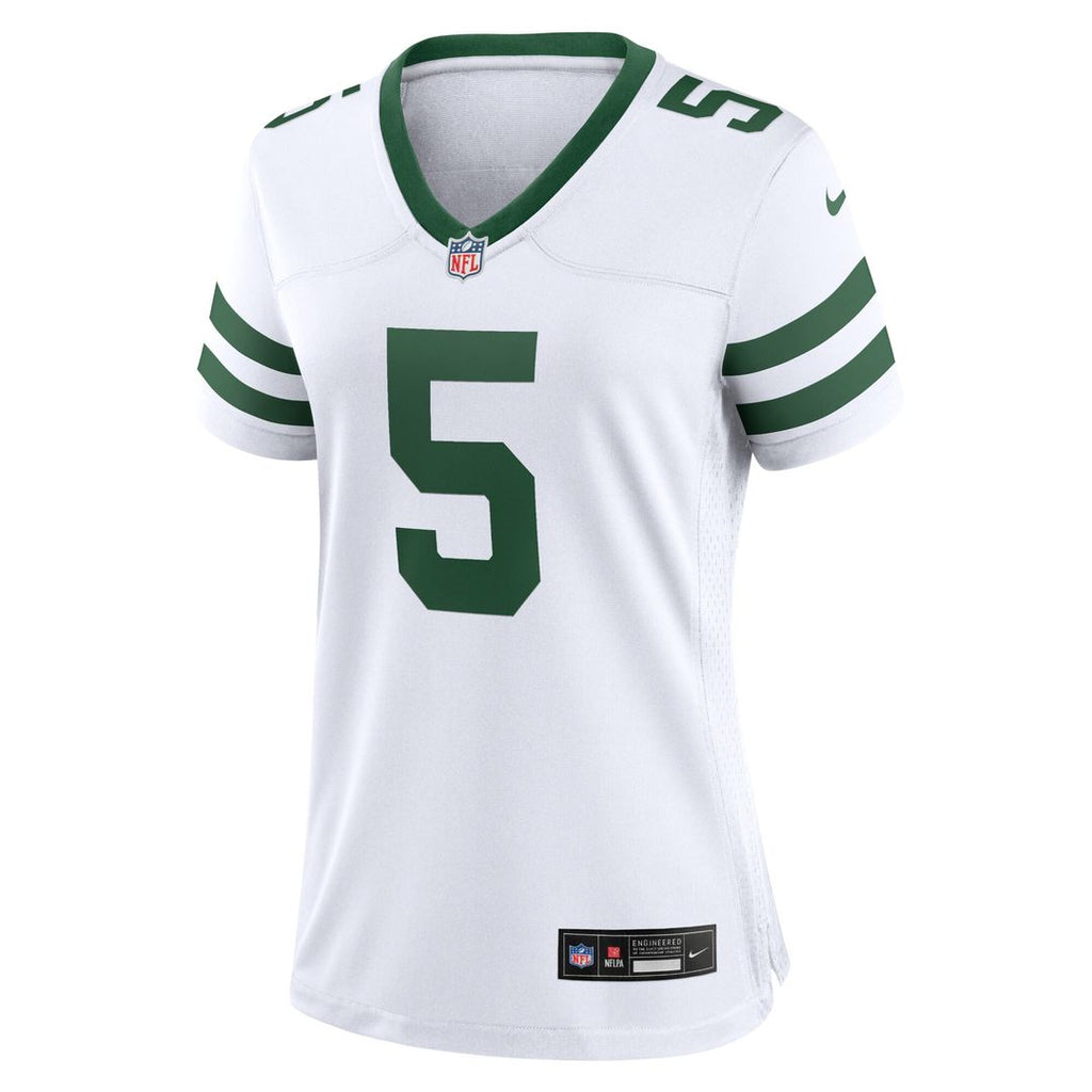 Garrett Wilson New York Jets Women's Alternate Game Jersey - Legacy Black