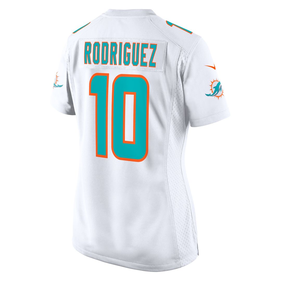 Jacob Rodriguez Miami Dolphins Women's Game Jersey - White
