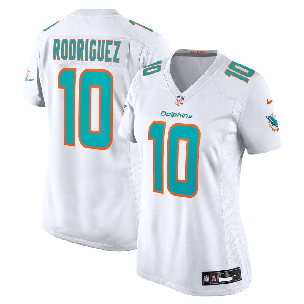 Jacob Rodriguez Miami Dolphins Women's Game Jersey - White