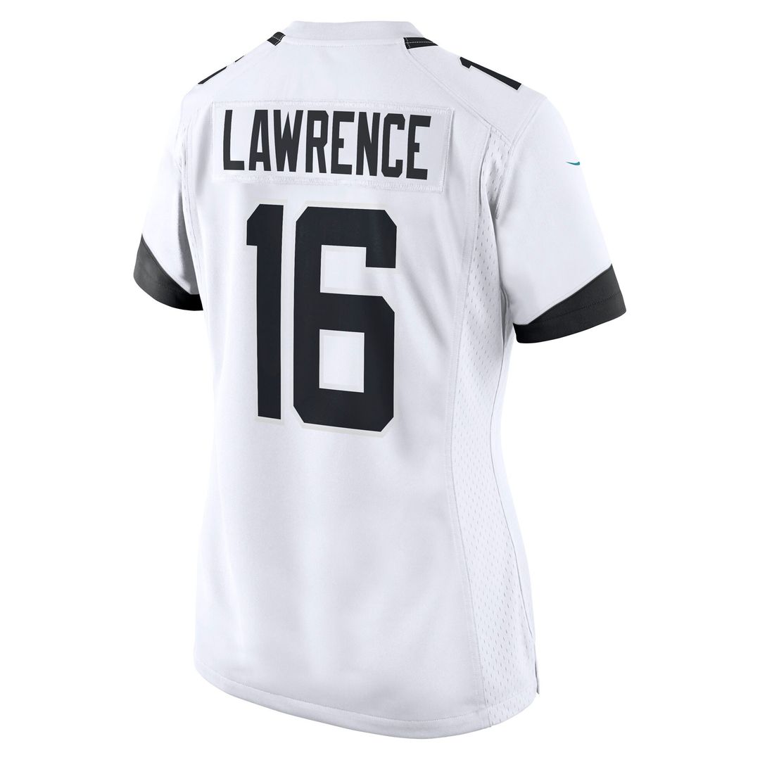 Trevor Lawrence Jacksonville Jaguars Women's Game Jersey - White