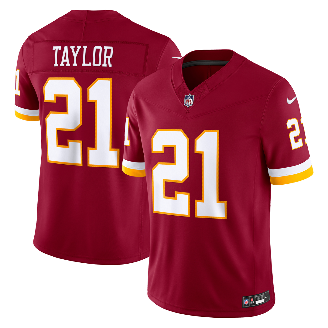 Sean Taylor Washington Commanders Team Vapor F.U.S.E. Stitched Retired Limited Jersey - Burgundy