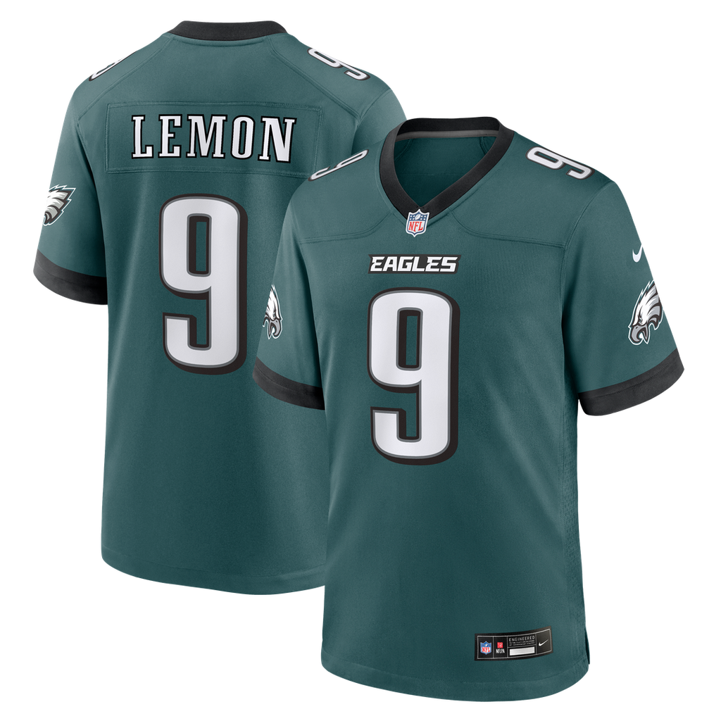 Makai Lemon Philadelphia Eagles 2026 Draft First Round Pick No. 20 Team Game Jersey - Green