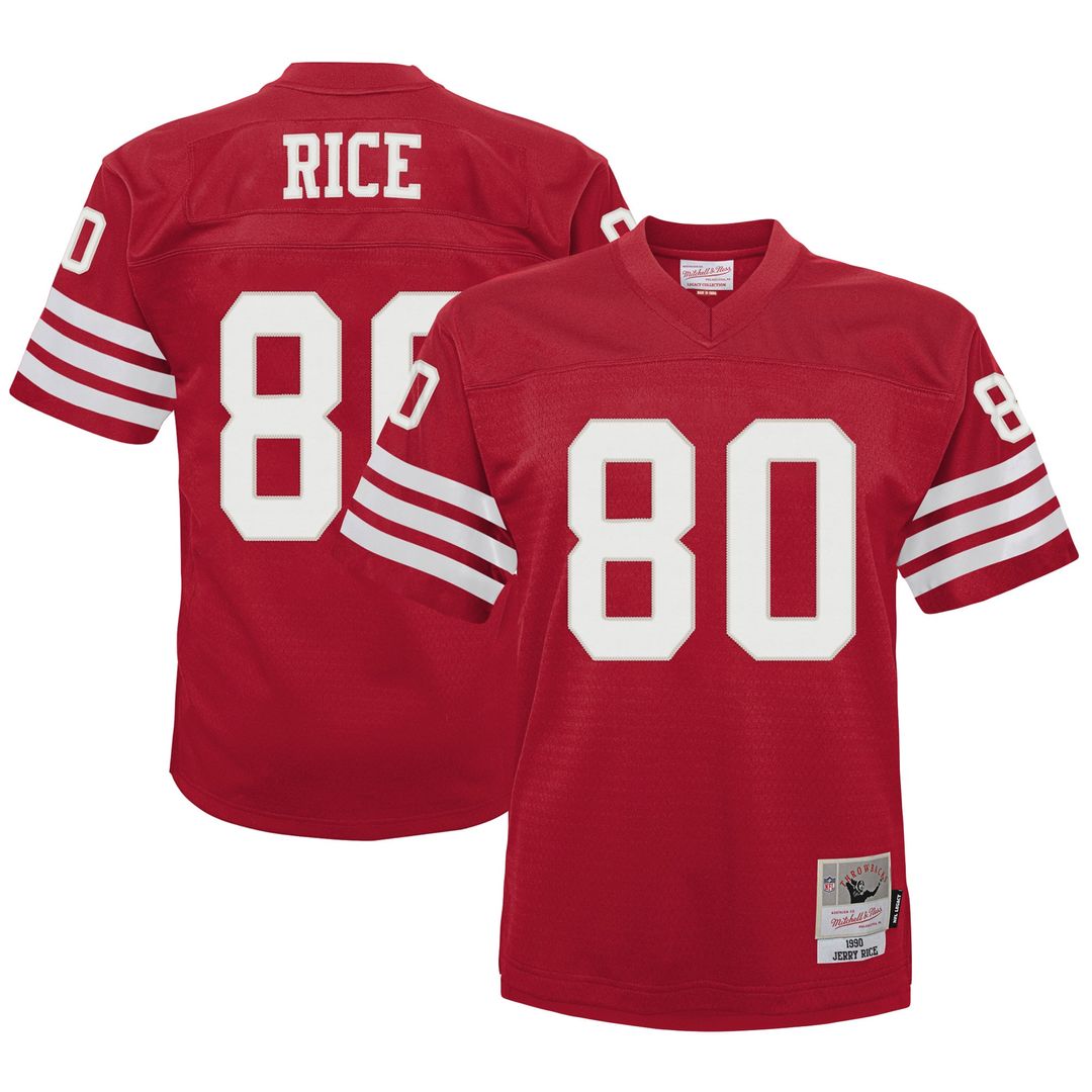 Jerry Rice San Francisco 49ers Mitchell & Ness Infant 1990 Retired Legacy Jersey - Scarlet