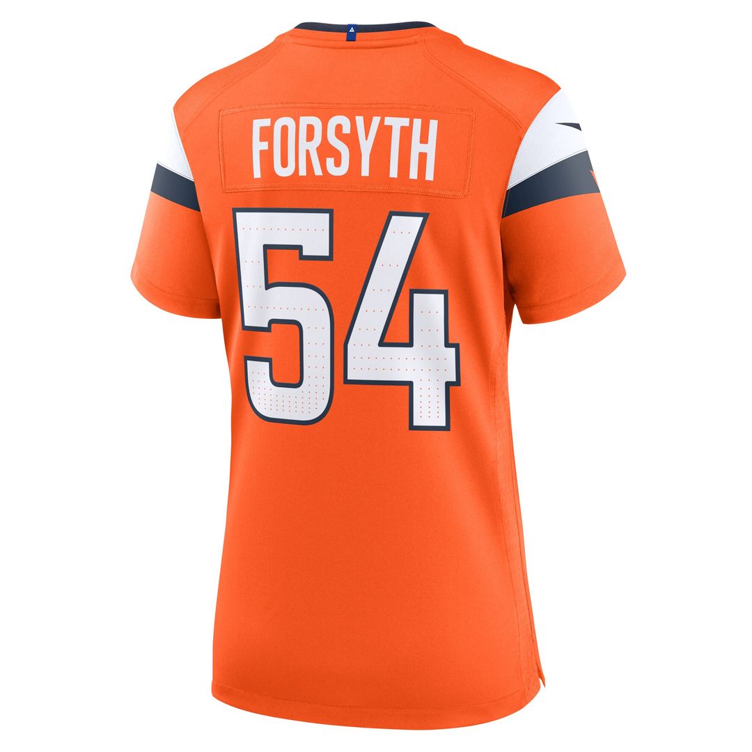 Alex Forsyth Denver Broncos Women's Team Game Jersey - Orange
