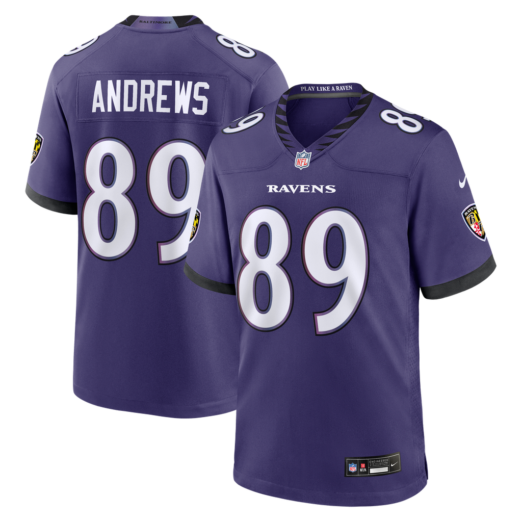 Mark Andrews Baltimore Ravens Team Game Jersey - Purple