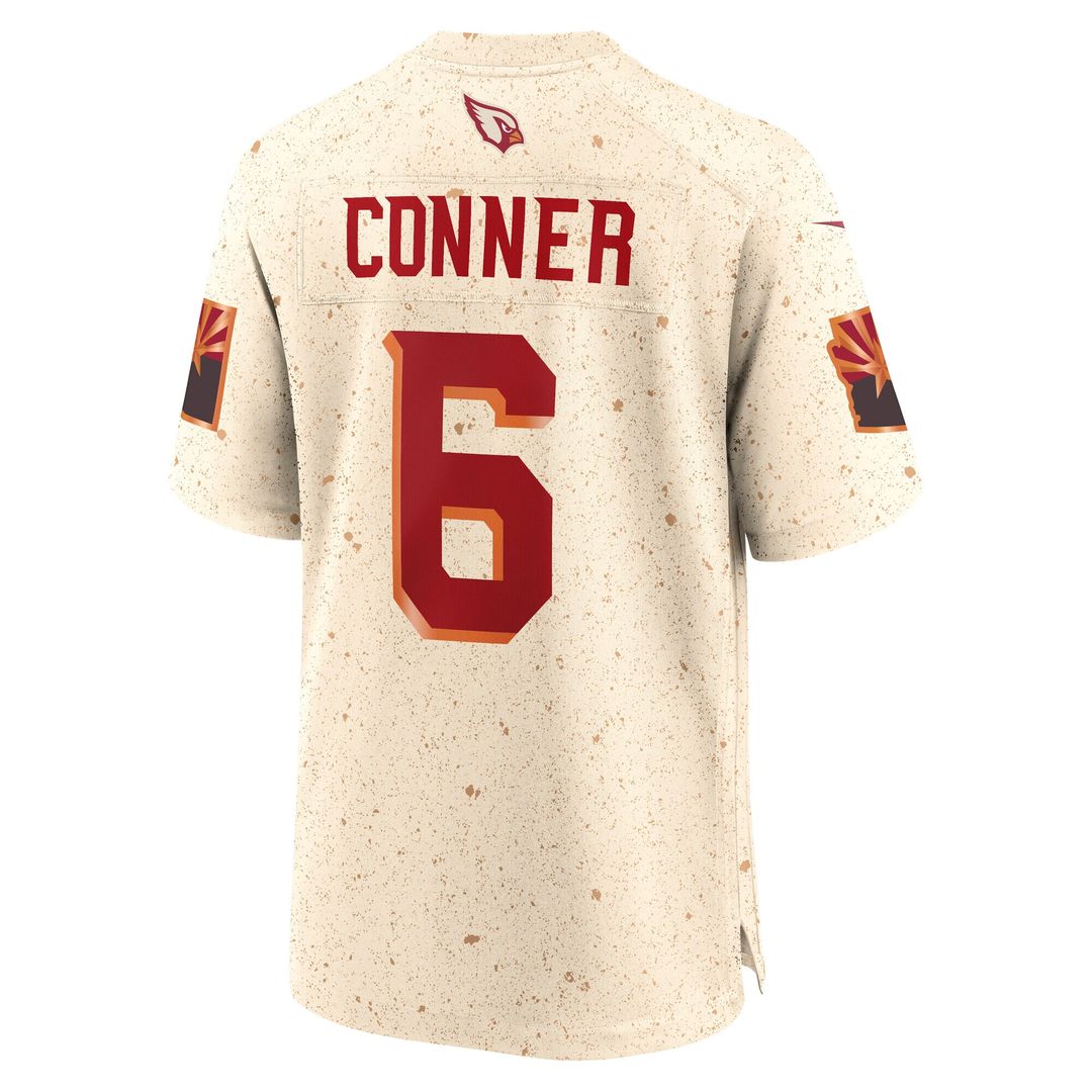 James Conner Arizona Cardinals 2025 Rivalries Collection Game Jersey - Natural