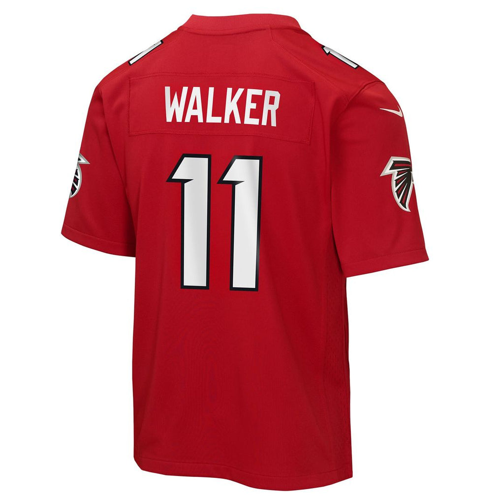Jalon Walker Atlanta Falcons Youth Game Jersey - Red