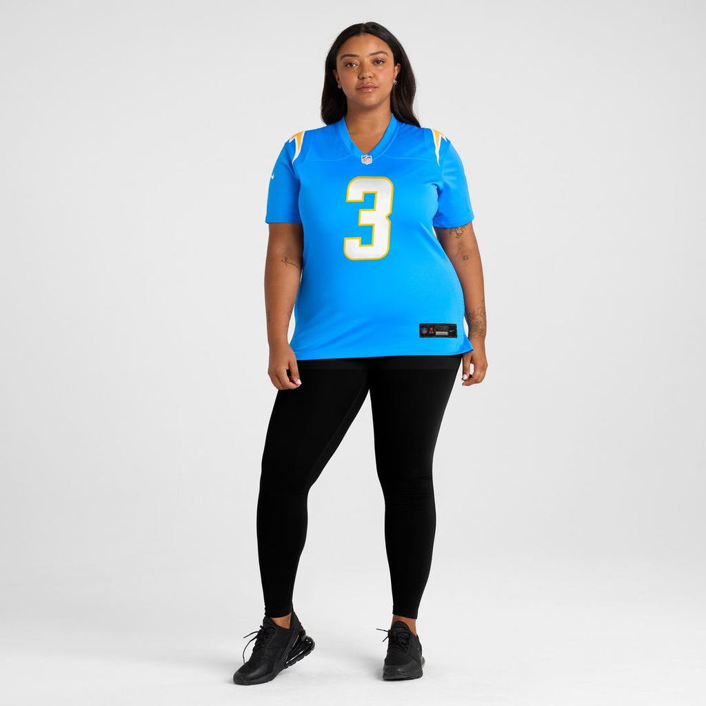Derwin James Jr. Los Angeles Chargers Women's Alternate Charger Power Game Jersey - Gold