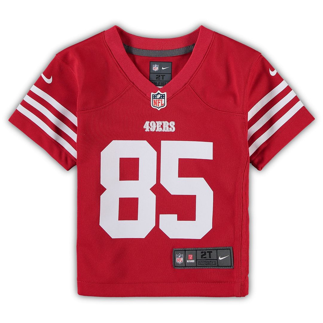 George Kittle San Francisco 49ers Toddler Game Jersey - Scarlet