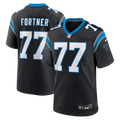 Luke Fortner Carolina Panthers Team Game Jersey - Black