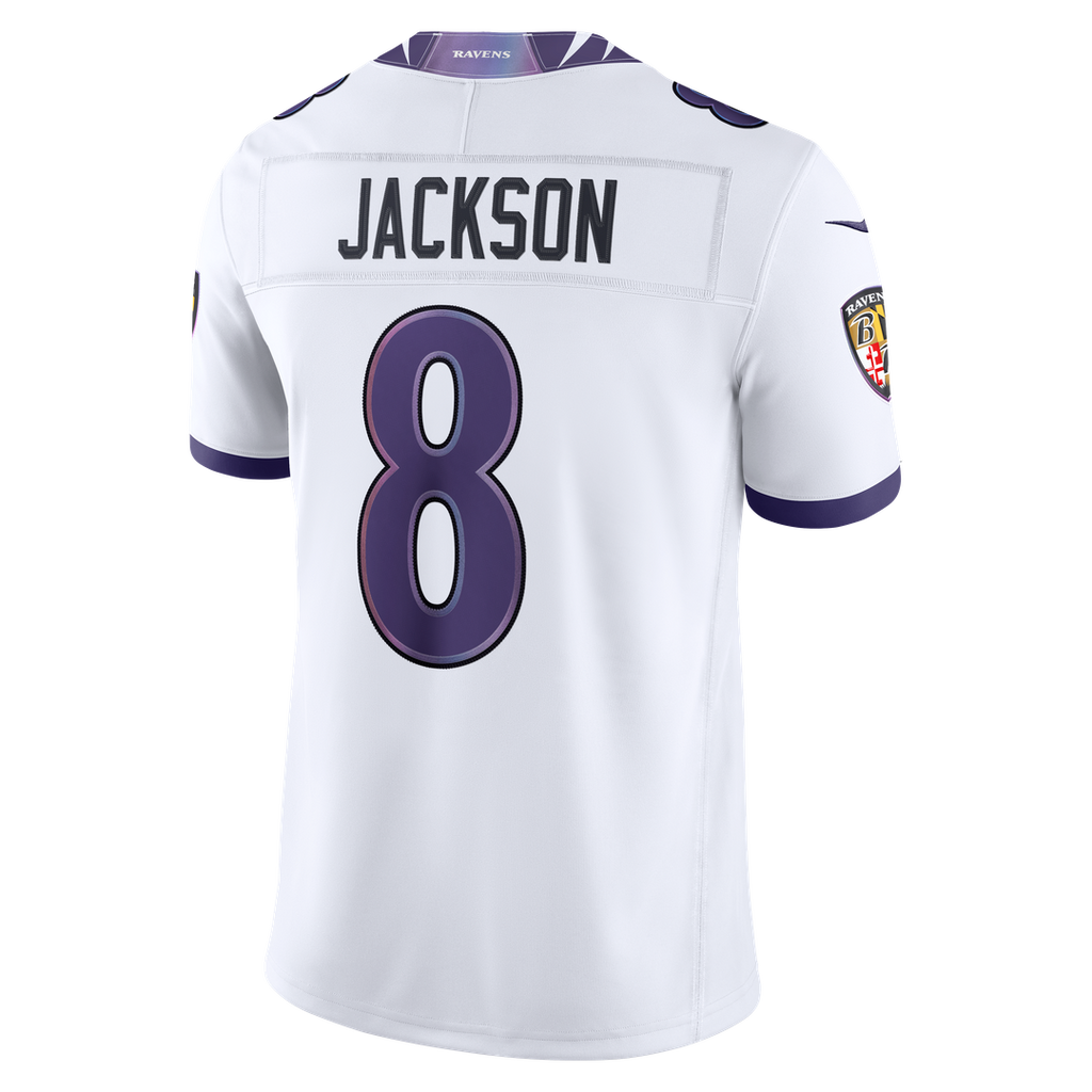 Lamar Jackson Baltimore Ravens Vapor F.U.S.E. Stitched Limited Jersey - White