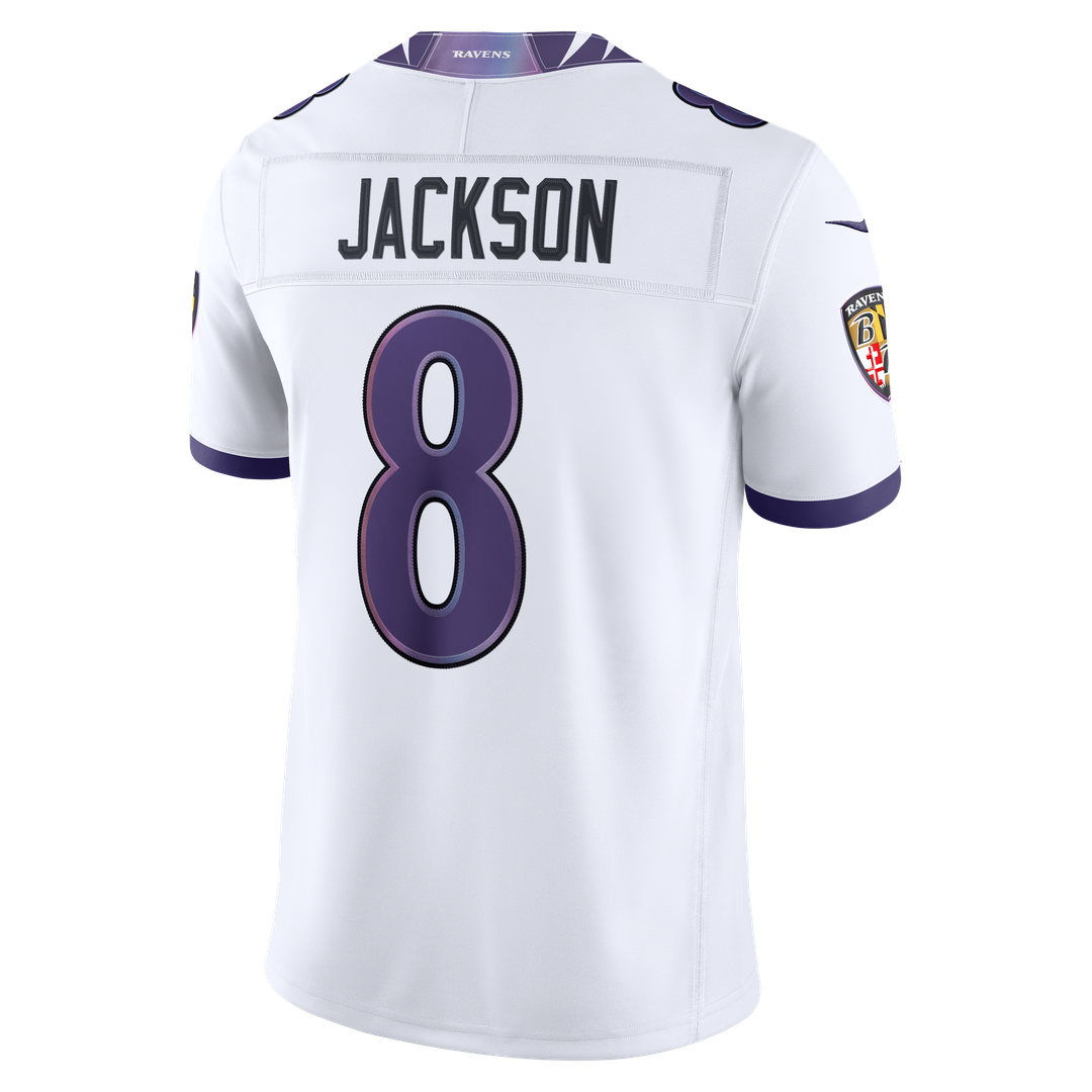 Lamar Jackson Baltimore Ravens Vapor F.U.S.E. Stitched Limited Jersey - White