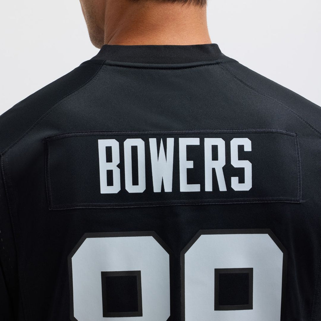 Brock Bowers Las Vegas Raiders Player Game Jersey - Black